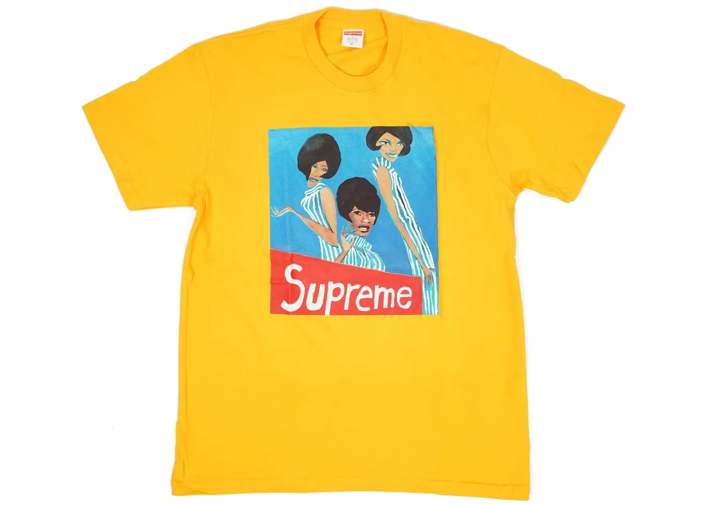 Мужская футболка с принтом Supreme Group Tee Supreme, Bright Orange