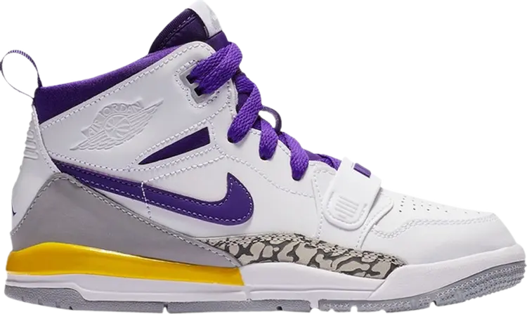 

Кроссовки Jordan Legacy 312 PS Lakers, белый, Белый;серый, Кроссовки Jordan Legacy 312 PS Lakers, белый