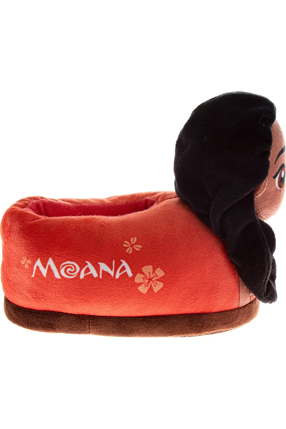 Тапочки детские slip-on с принтом Moana Disney, Orange Brown — фото 2