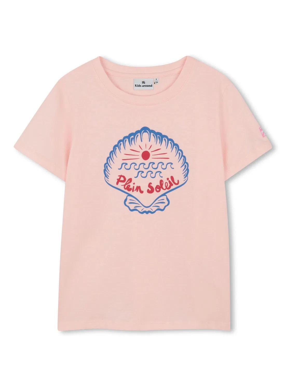 Футболка с принтом Kids Around, Pink