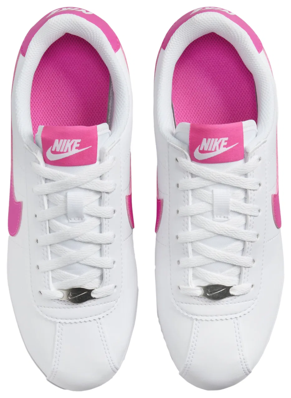 Кроссовки для мальчиков Cortez Nike, цвет White/Laser Fuchsia — фото 4