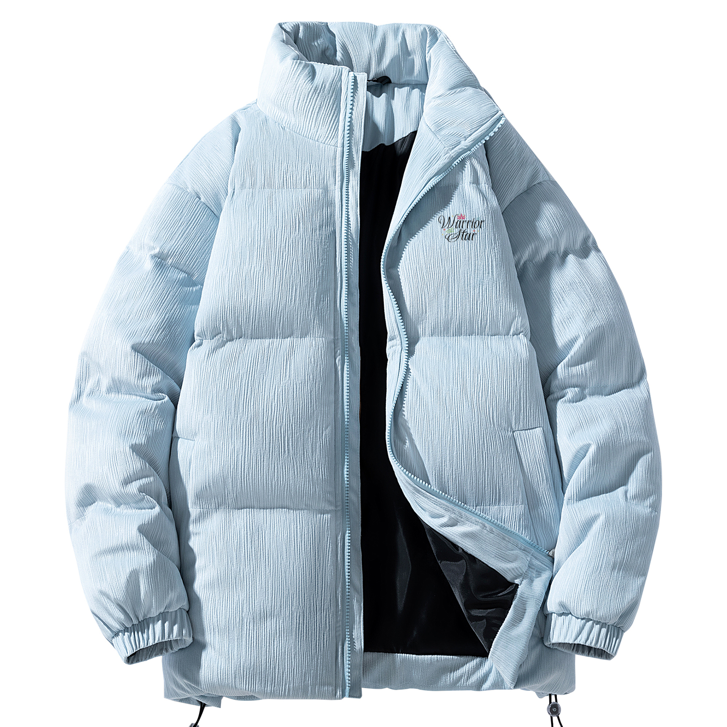 

Пуховик Unisex Stand Collar утепленный стеганый WARRIOR, синий