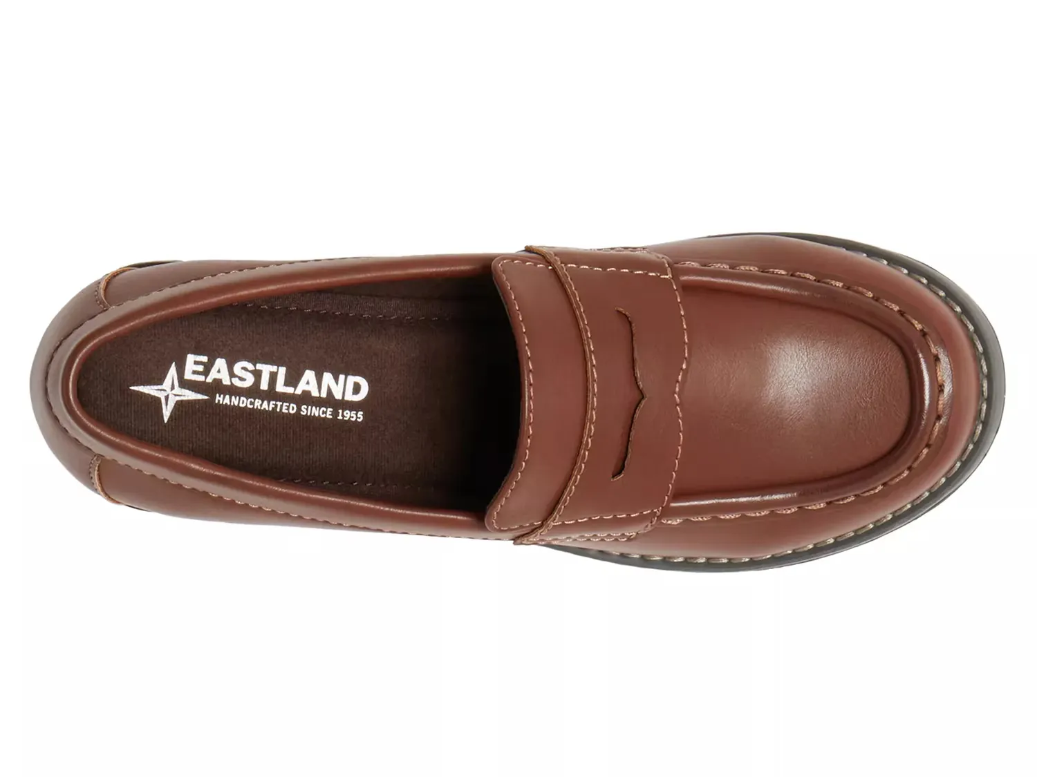 Holly Penny Лоферы - женские Eastland, Brown — фото 4