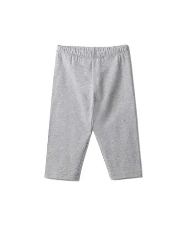 Хлопковые леггинсы длиной до колена, Musinsa Standard Kids, medium grey