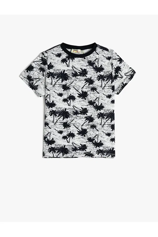 Детская футболка с принтом Koton, Camel Patterned