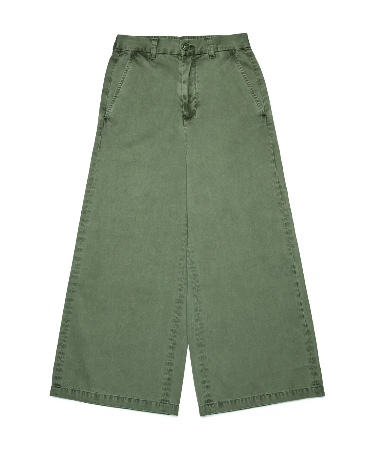 Детские брюки прямого кроя MM6 Maison Margiela, Khaki