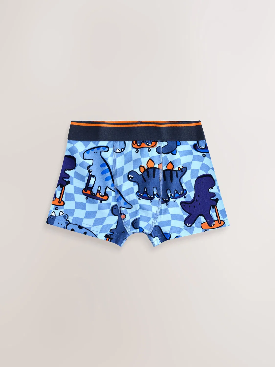 Трусы 5 шт., Junior Character Trunks Next, Dino Checkerboard — фото 3