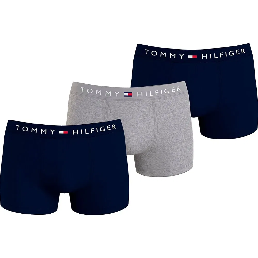Трусы боксеры комплект 3 шт Tommy Hilfiger, мультиколор
