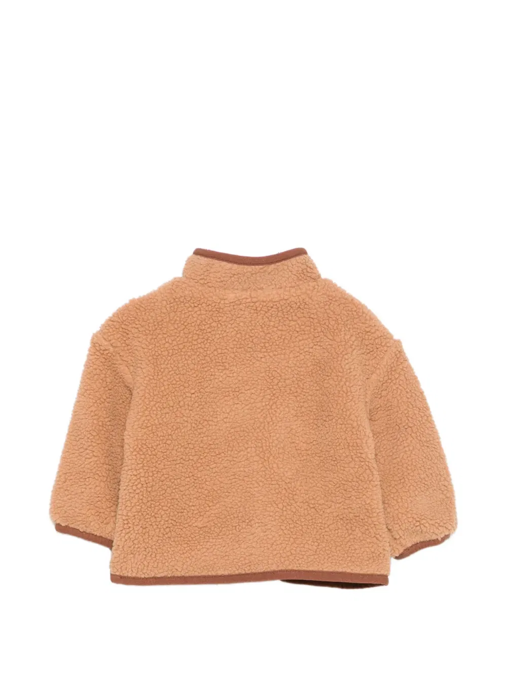 Бомбер с вышивкой Stella McCartney Kids, коричневый — фото 2