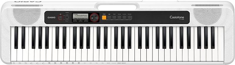 

Casio Casiotone CT-S200 61-клавишная портативная клавиатура-аранжировщик - белая CT-S200WE