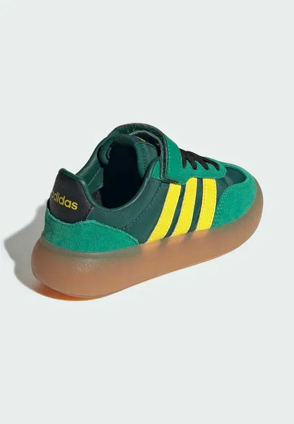 Детские туфельки Adidas Sportswear, зеленый/желтый — фото 4