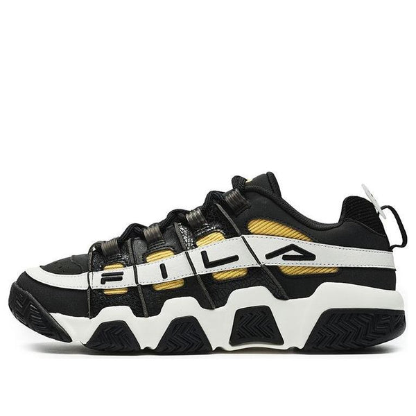 

Кроссовки ade barricade sneakers 'black white' Fila Fusion, черный