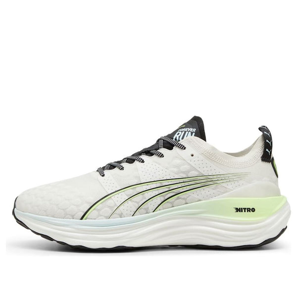 

Кроссовки foreverrun nitro 'vapor grey fizzy apple' Puma, серый