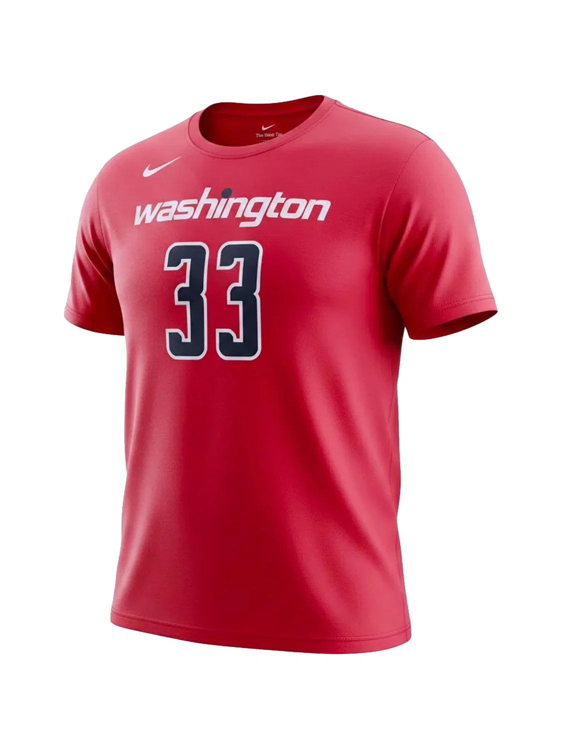 Футболка Washington Wizards Kyle Kuzma из коллаборации с NBA Nike, красный
