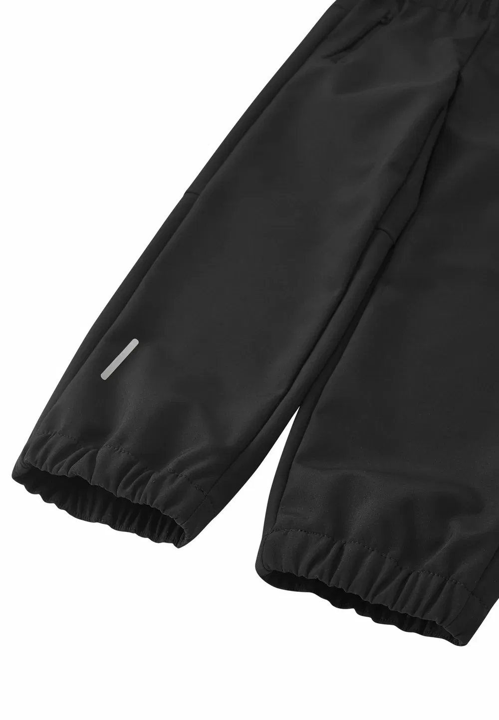 Софтшелл-Штаны Koivin унисекс - дождевые брюки Reima, Black — фото 4