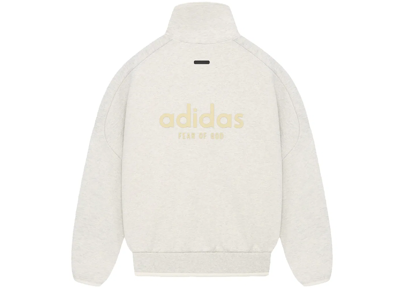 Мужская куртка из футера с длинным рукавом Fear of God Athletics Heavy Fleece Track Jacket, Oatmeal Heather — фото 2