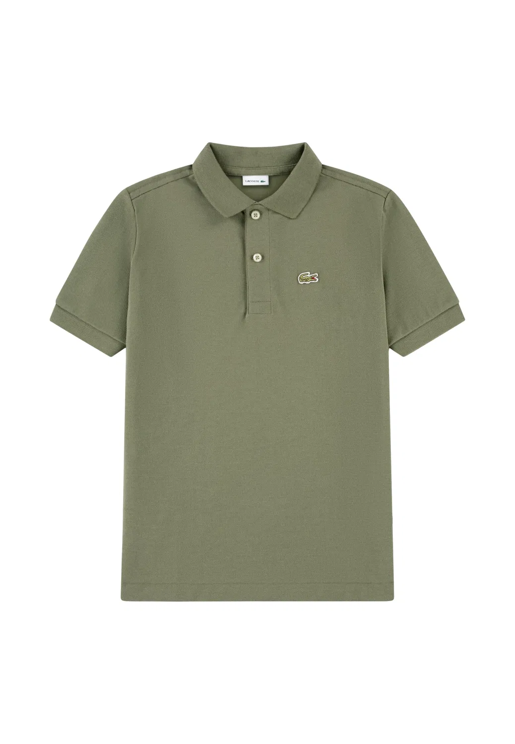 Поло детское зеленый Lacoste