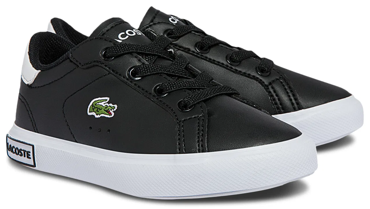 Кроссовки для мальчиков POWERCOURT 0721 Lacoste, цвет Charcoal/Multi — фото 2
