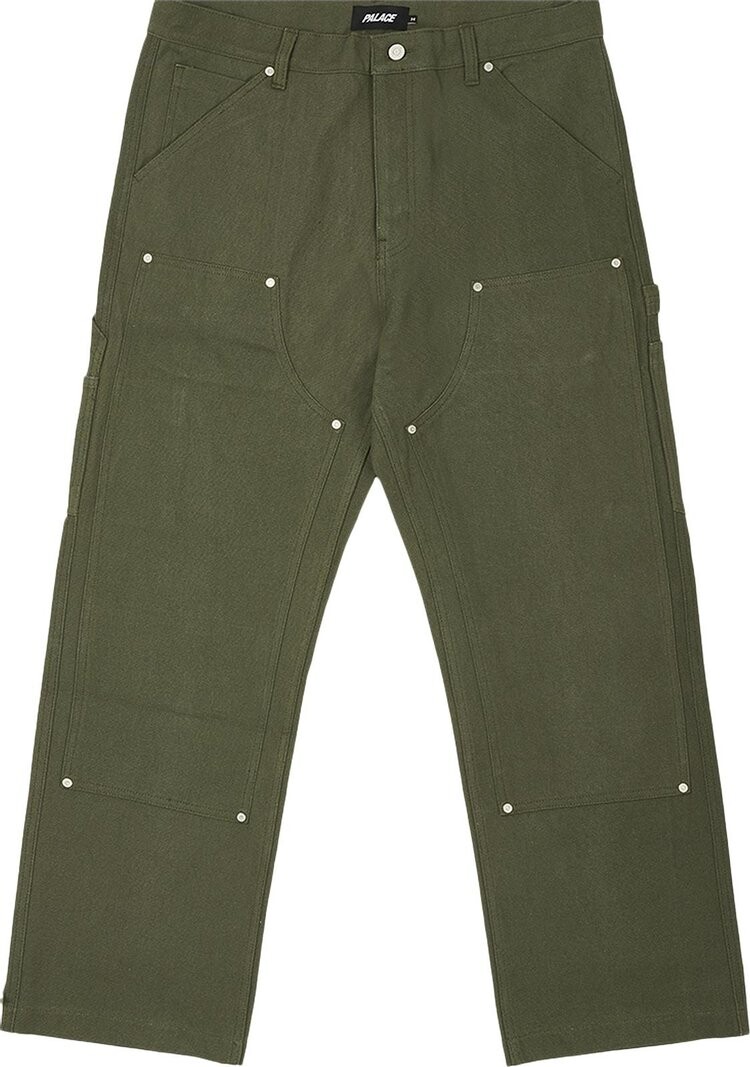 

Брюки Palace Zen Work Pant 'The Deep Green', зеленый