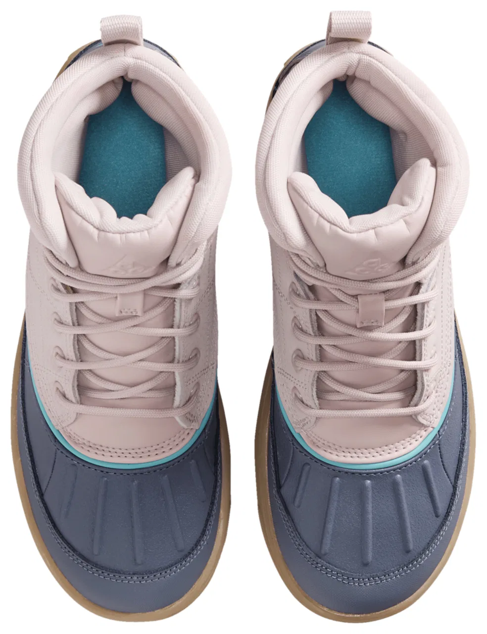 Ботинки для мальчиков Woodside II Nike, цвет Denim Turq/Platinum Violet/Lt Carbon — фото 4