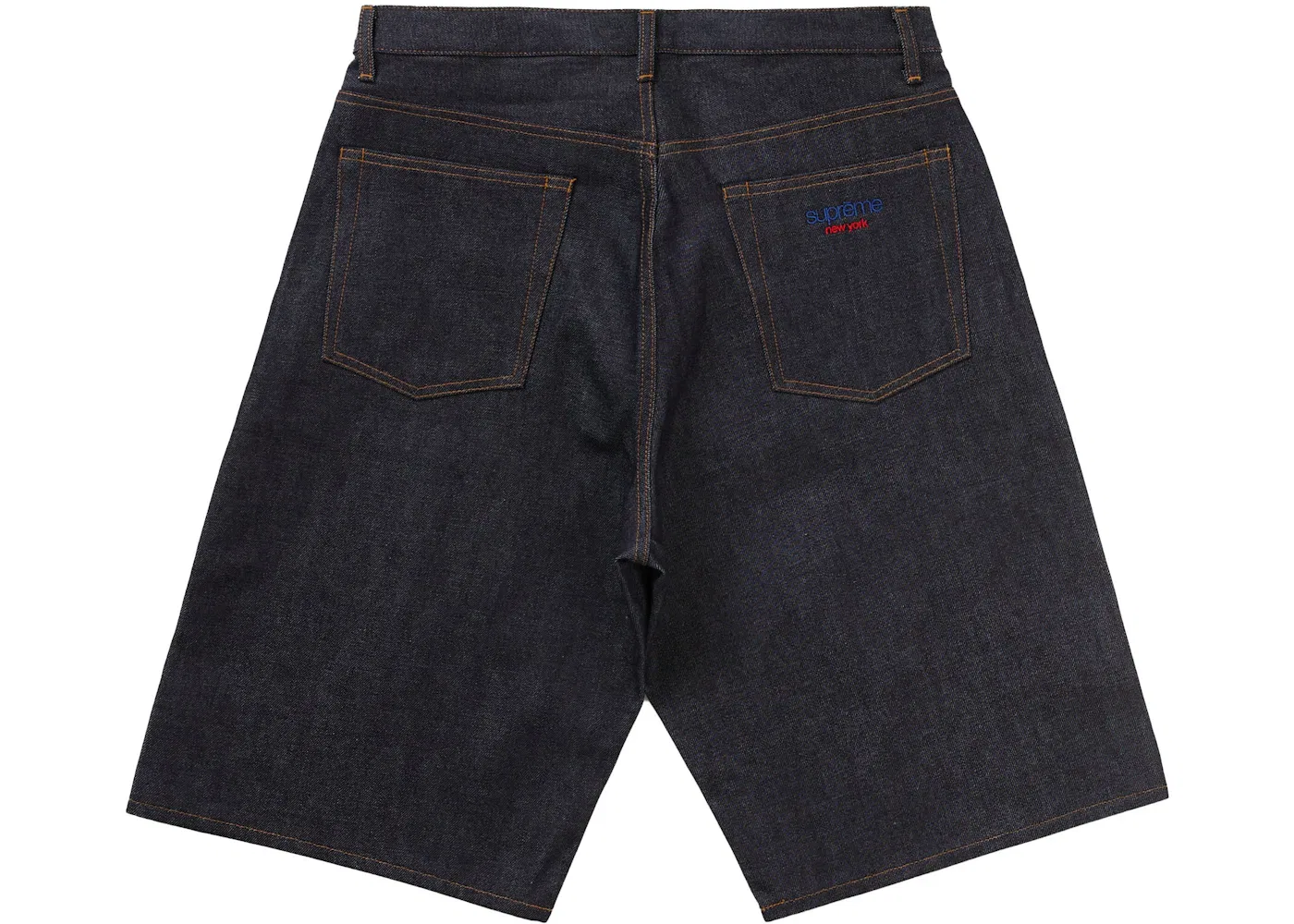 Мужские шорты с длиной по колено Supreme Short, Rigid Indigo — фото 2