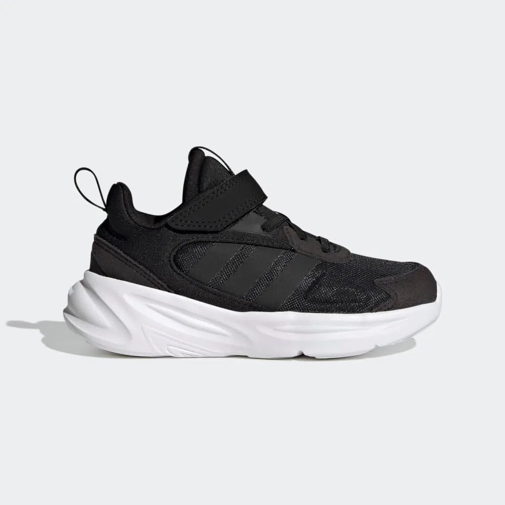 Детские кроссовки для мальчиков с эластичными шнурками Ozelle El Slip On, Black/Black/Carbon — фото 3