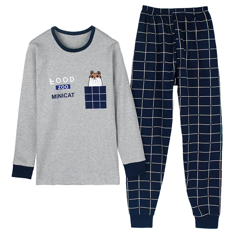 Детское термобелье Cotton Gene, Brown Plaid — фото 3