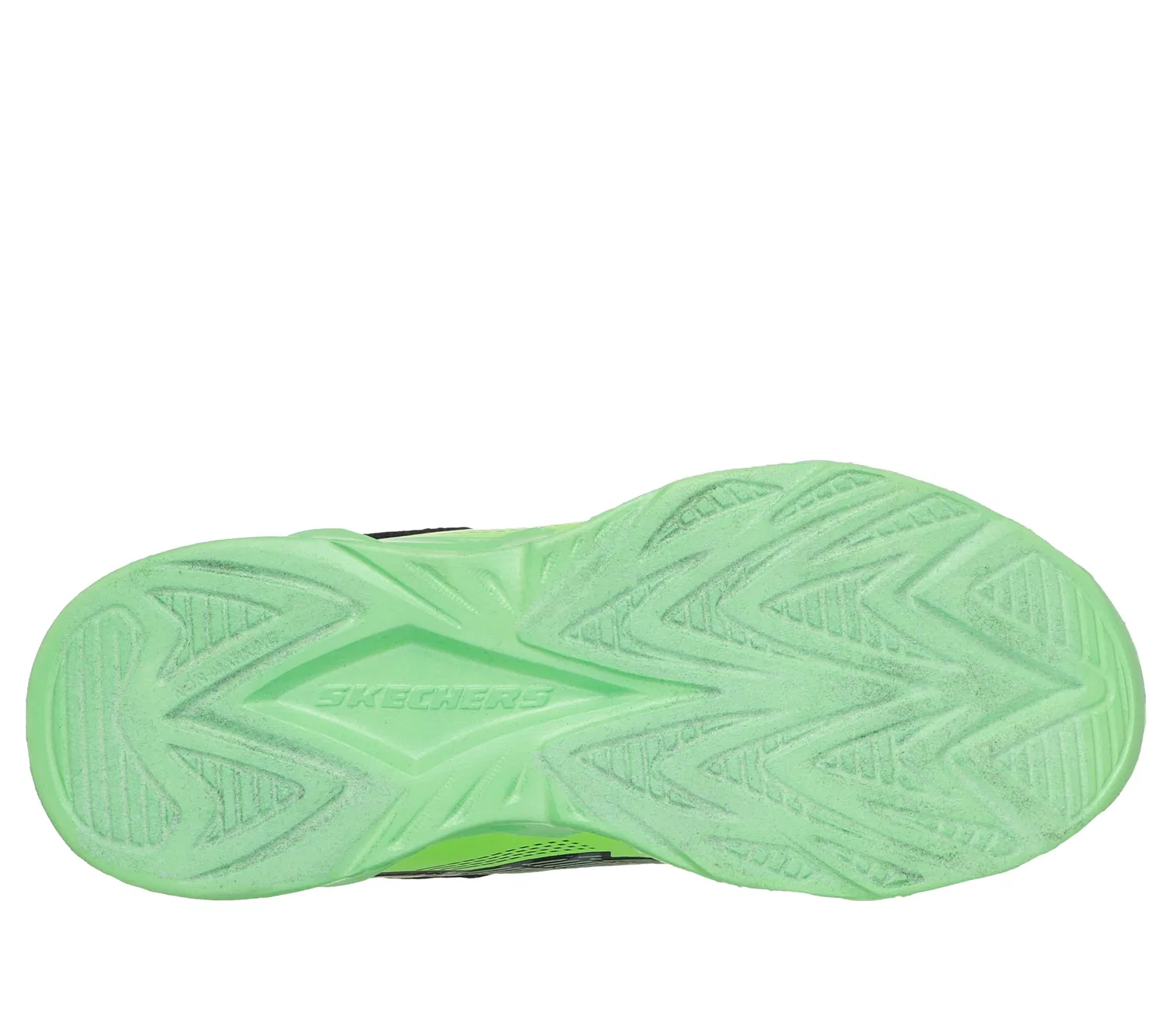 Детские кроссовки для мальчиков с максимальной амортизацией Vortex 2.0 Skechers, Lime Green Black — фото 2