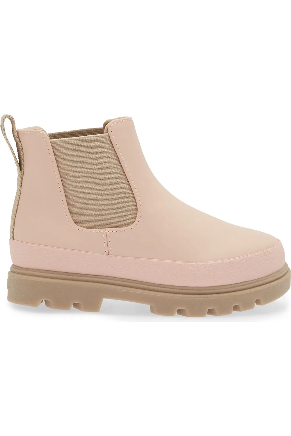 Сапоги детские водонепроницаемые Chelsea Kensington Native Shoes, Chameleon Pink/Flax Tan — фото 3