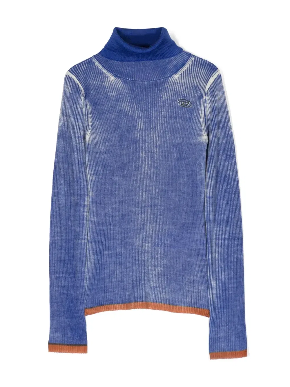 Толстовка с эффектом потертости Diesel Kids, синий