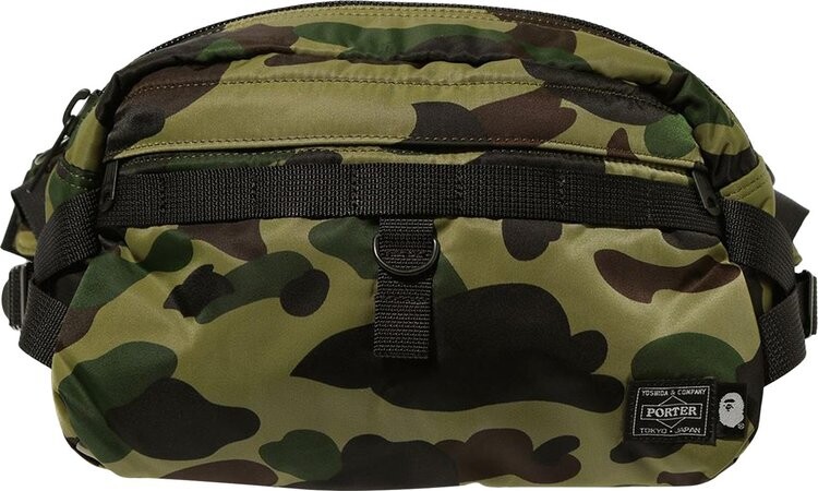 

Сумка BAPE x Porter Yoshida 1st Camo Waist Bag Green, зеленый