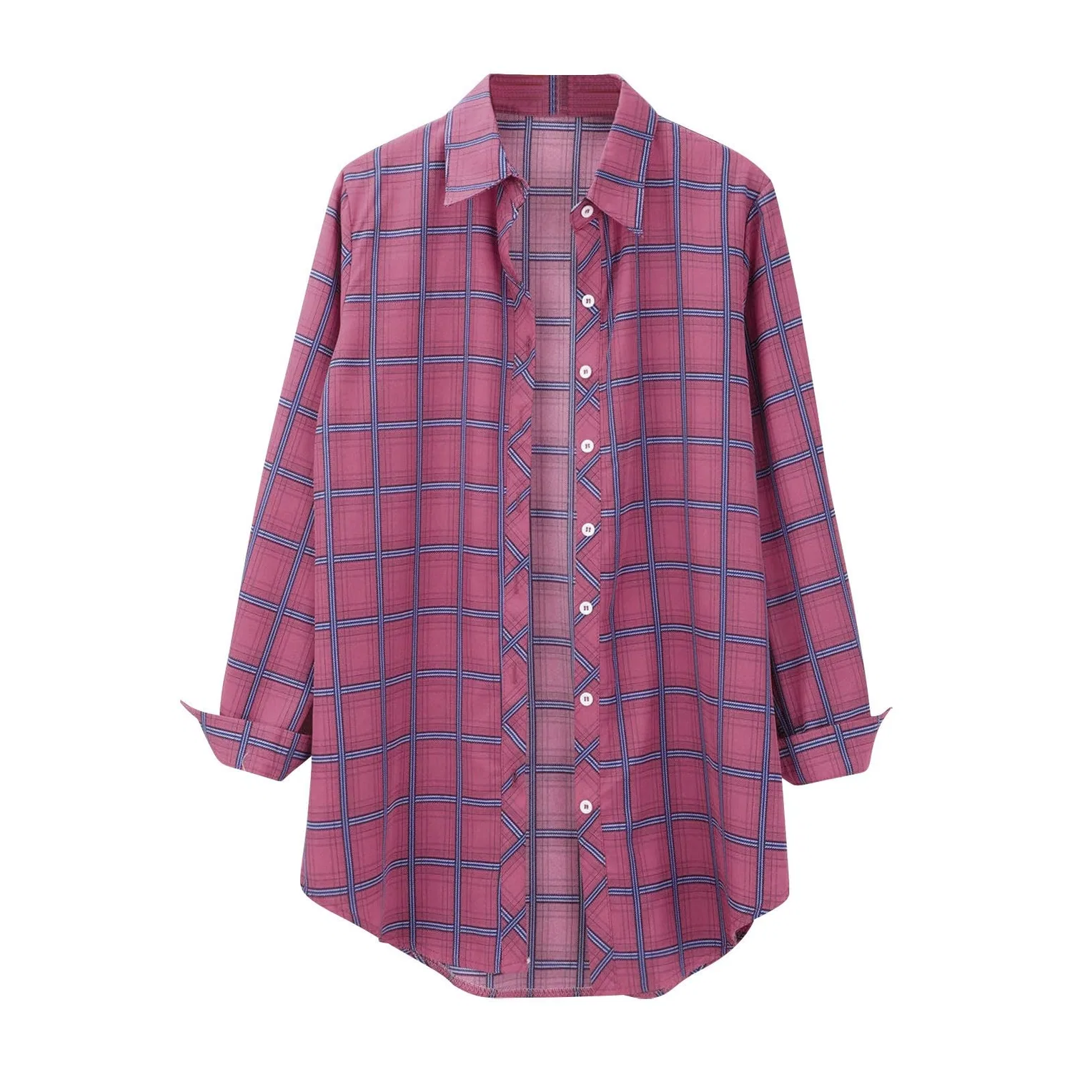 Женская блузка с длинным рукавом Oversized T Shirt, Pink