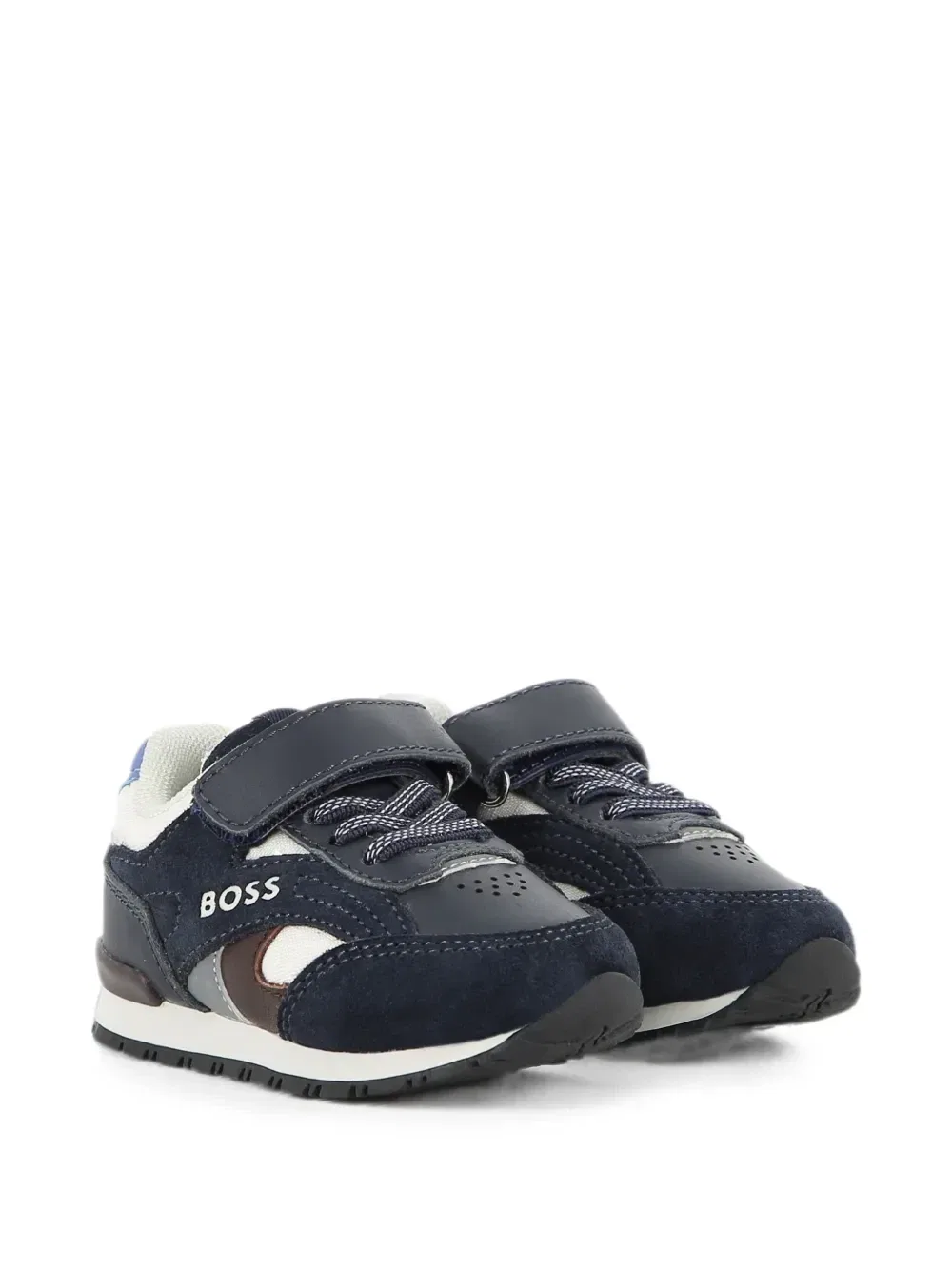 Кроссовки на липучках Boss Kidswear, синий