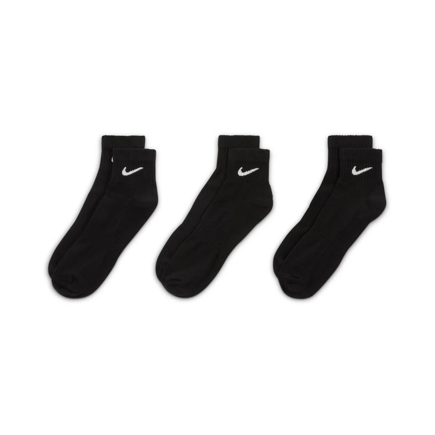 Мужские спортивные носки для тренировок Nike, Black/White — фото 4