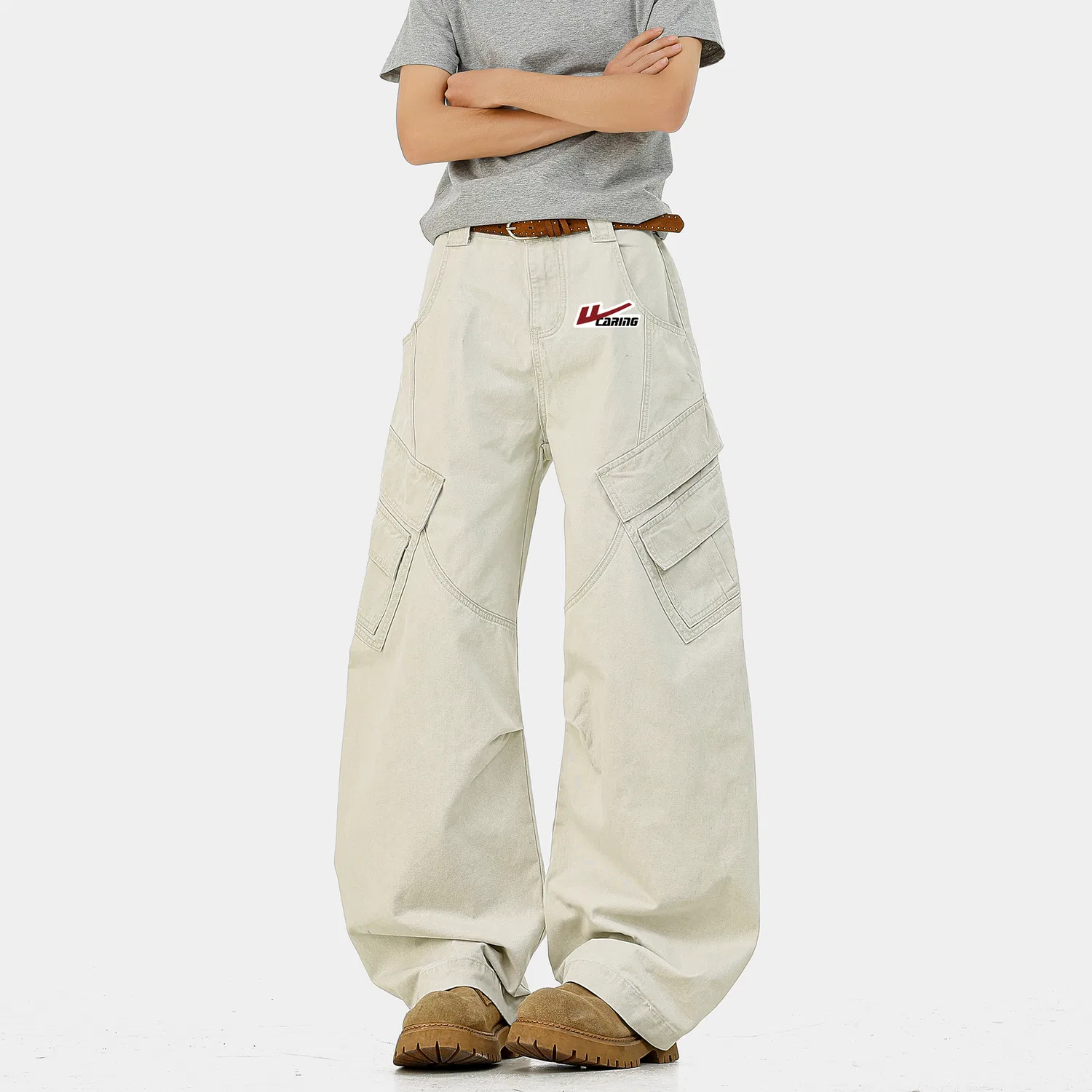 Детские карго-брюки с принтом Cargo Pants Unisex Moderate WARRIOR — фото 3
