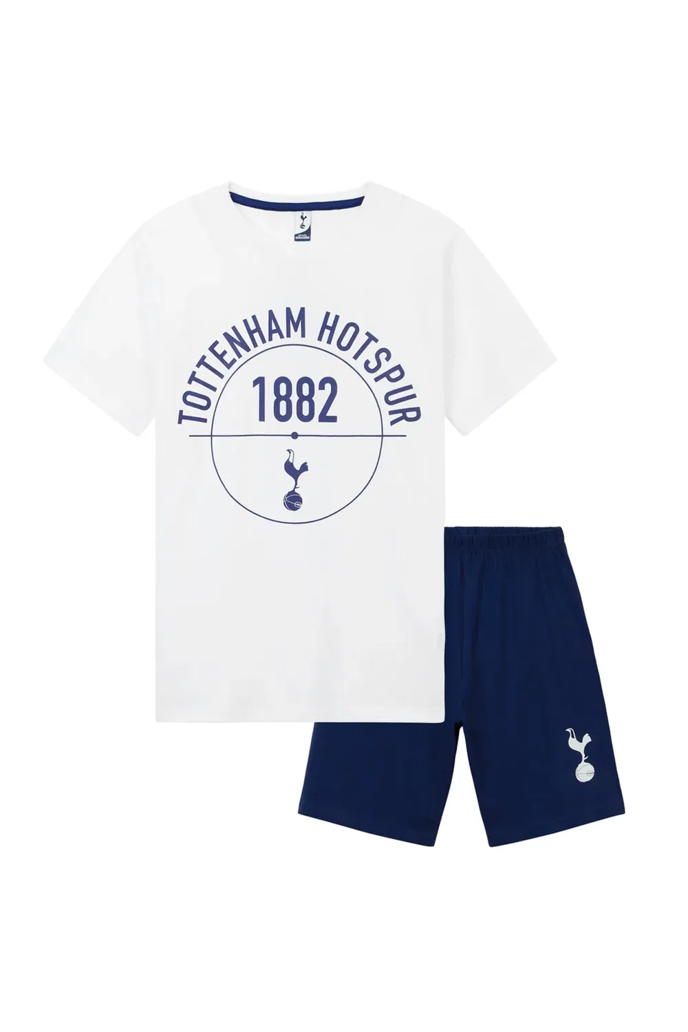 Комплект пижамы с шортами Tottenham Hotspur Fc, White