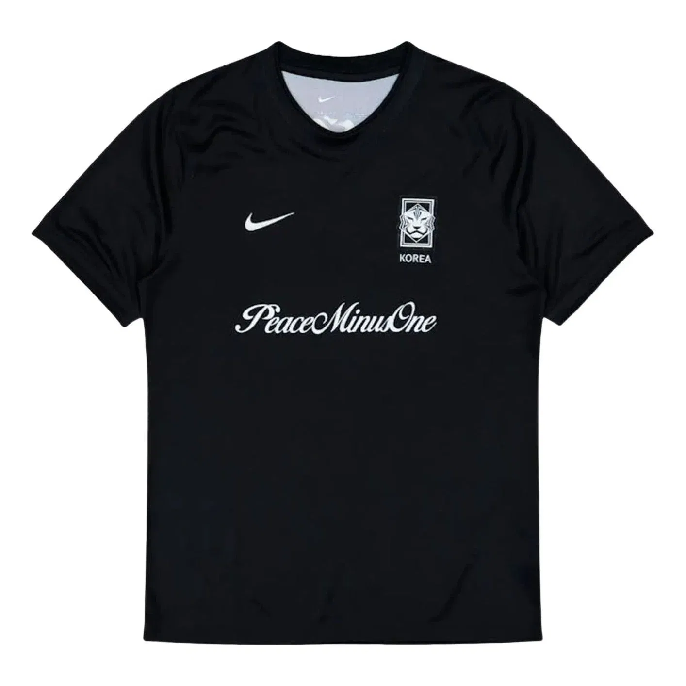 Мужская футболка Nike x PEACEMINUSONE Korea KFA Academy Pro T-Shirt, черный
