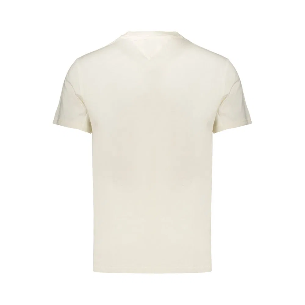 Мужская футболка с принтом Bianco Cotton Tommy Hilfiger, White — фото 2