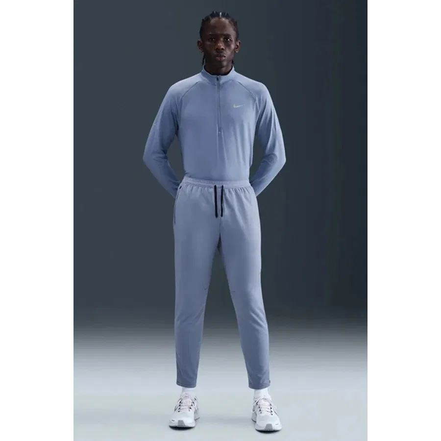 Спортивные штаны Nike Dri Fit Knit Running M Nk Df Stride Knit Pant, Синий — фото 3