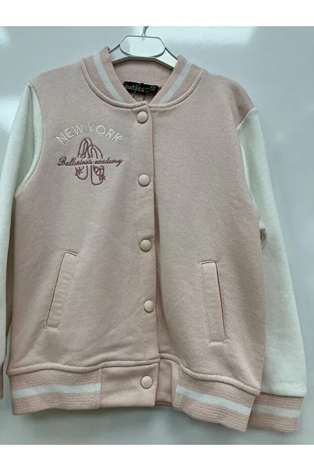Детская куртка для девочек с длинным рукавом Woorage Cuties, Pink — фото 3