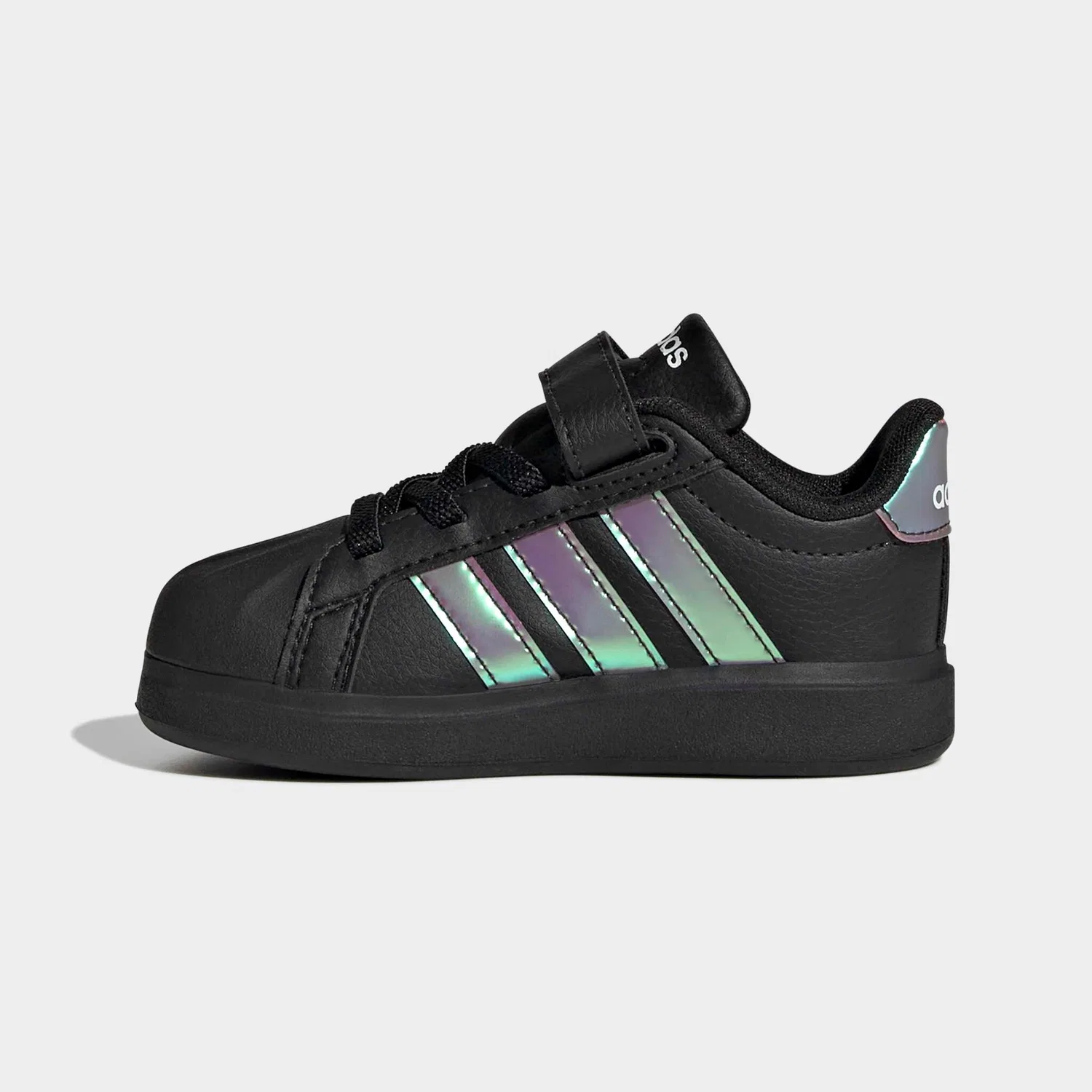 Детские кроссовки, вдохновленные Adidas Superstar, Adidas Sportswear, White/Iridescent — фото 3