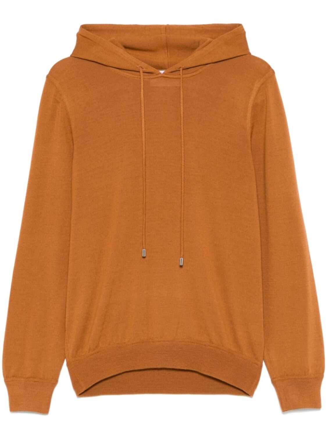 

Толстовка с капюшоном тонкой вязки D4.0, коричневый