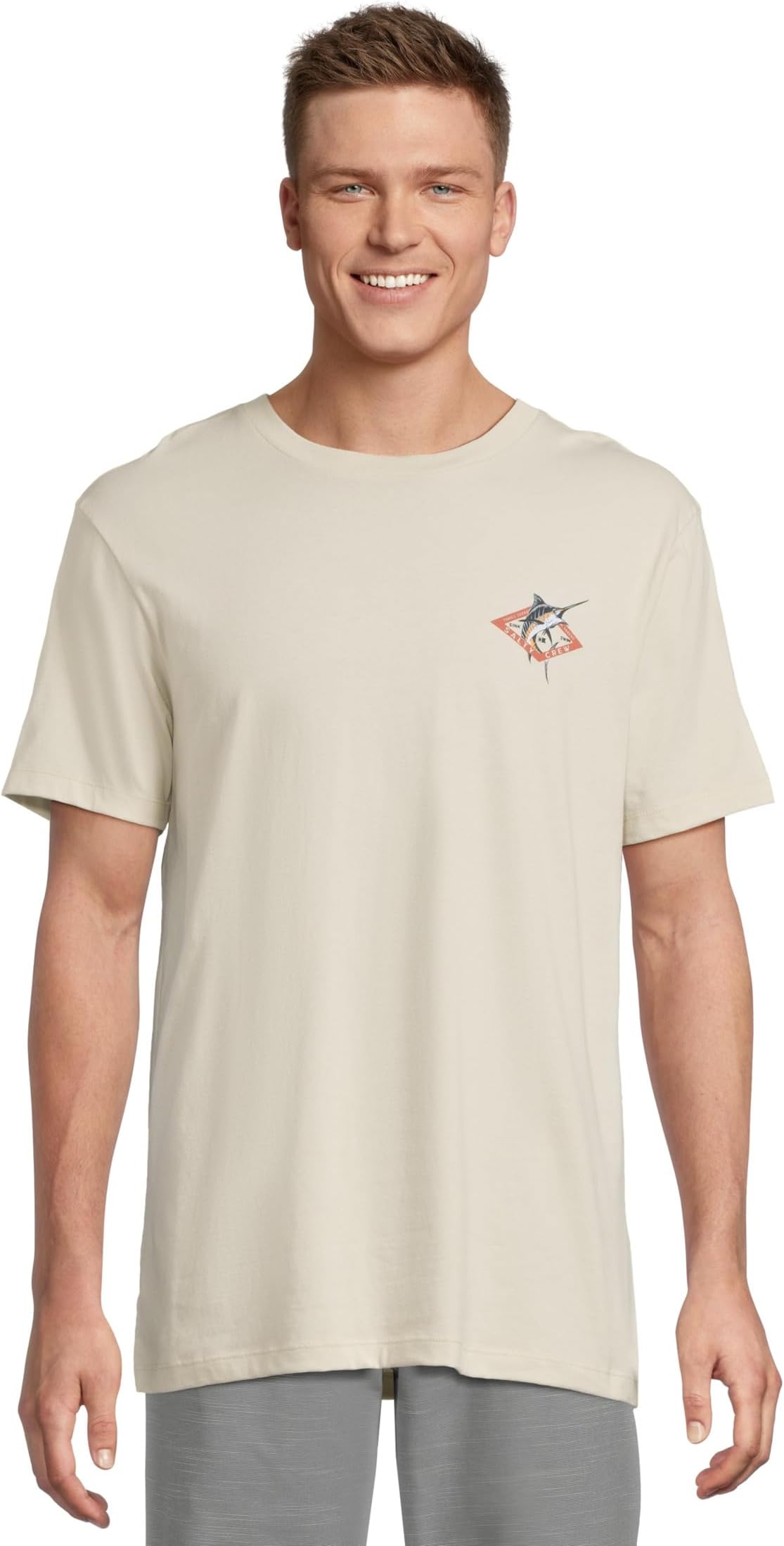 

Футболка Salty Crew Diamond Marlin Short Sleeve Tee, цвет Bone