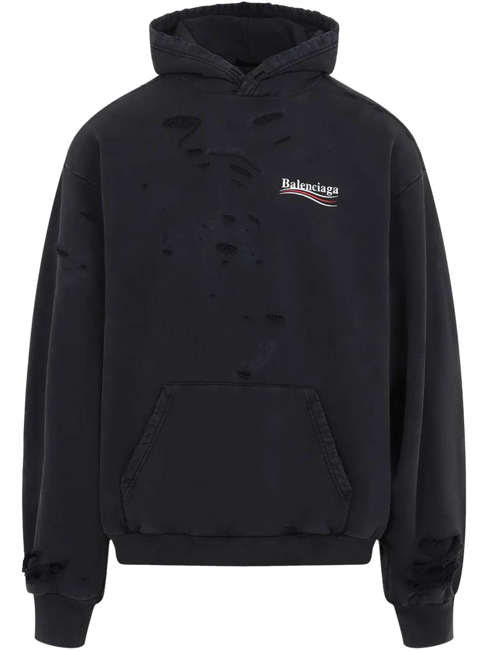 

Худи с логотипом BALENCIAGA, черный