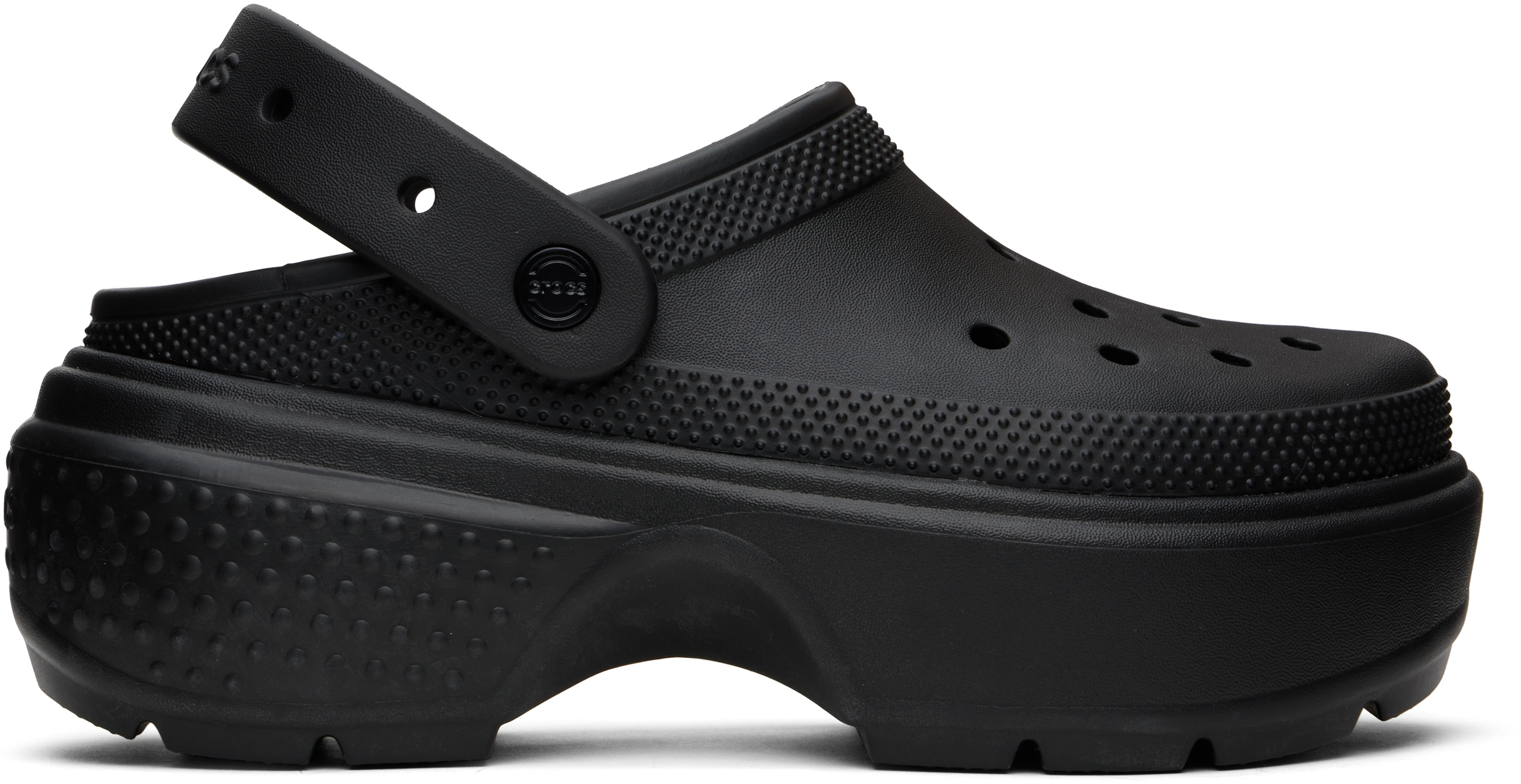 

Топающие сабо Crocs, черный