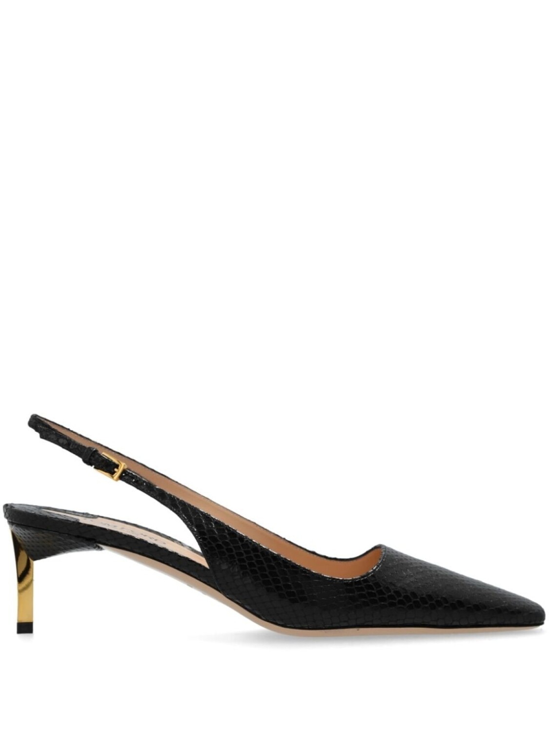 

TOM FORD туфли-лодочки с эффектом змеиной кожи, черный