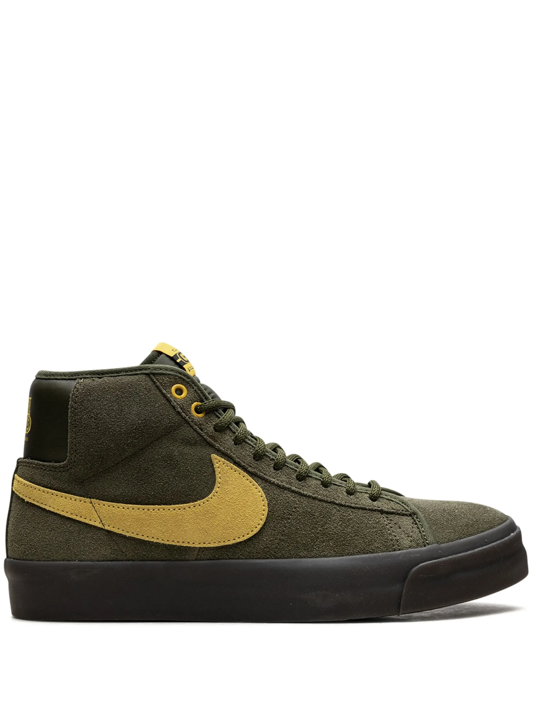 

Кеды Zoom Blazer Mid из коллаборации с Antihero Nike, зеленый