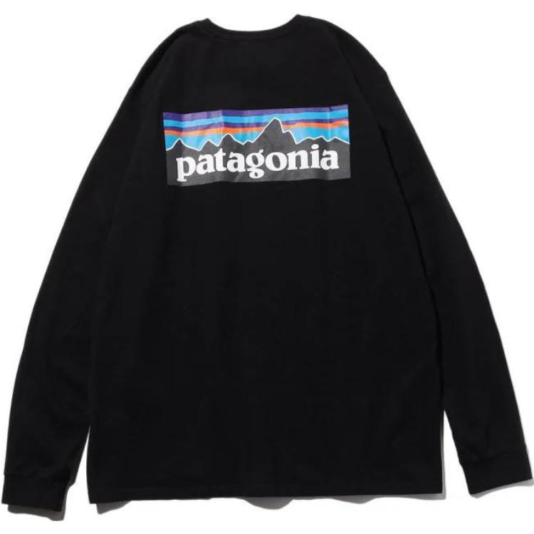 Футболка с длинным рукавом Patagonia, синий/китайский новый год — фото 2
