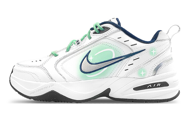 

Кроссовки Nike Air Monarch 4 Chunky Sneakers Unisex Low-top White/green, белый