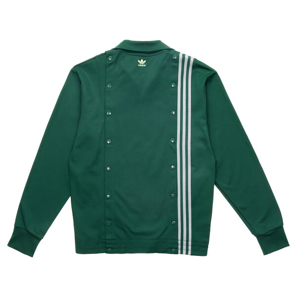 Куртка adidas originals x IVY PARK Crossover Stripe Sports Jacket Couple Style Grass Green, зеленый — фото 2
